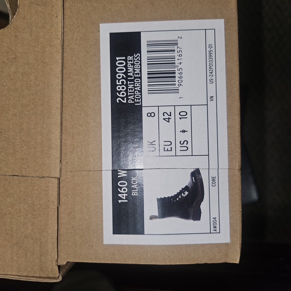 Dr. Martens Black Leather Boots